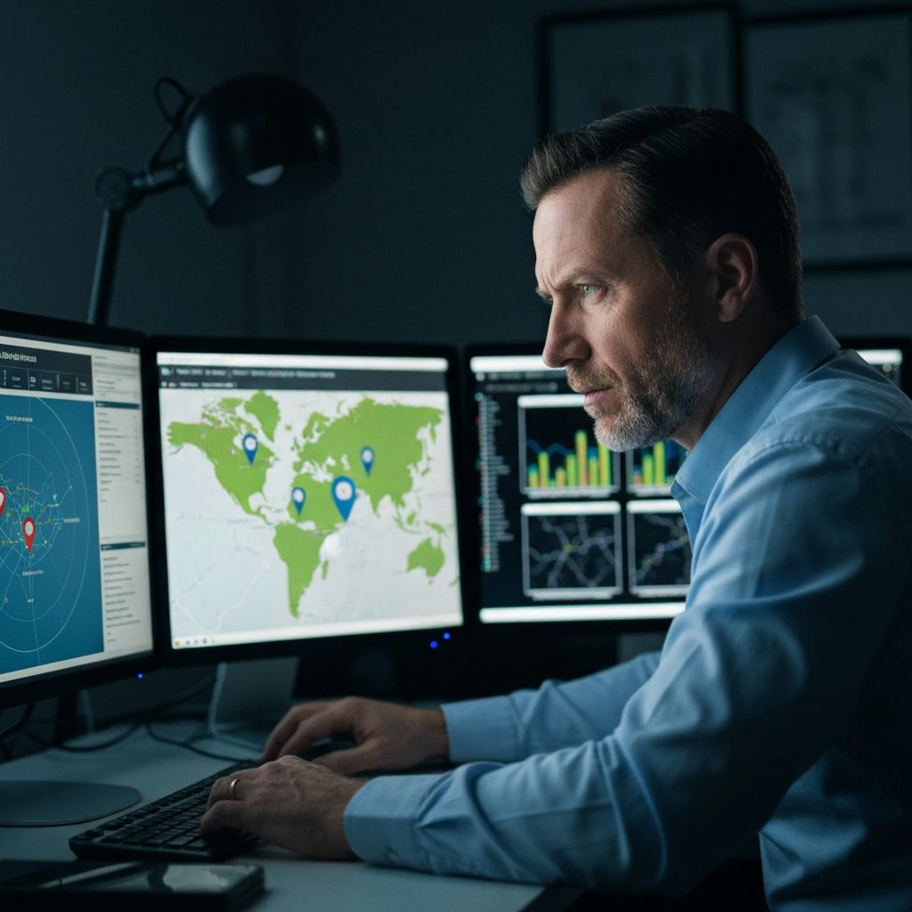 Skip tracing investigation